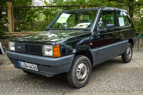 City car Fiat Panda 45 (Tipo 141), 1983 — Stock Photo, Image