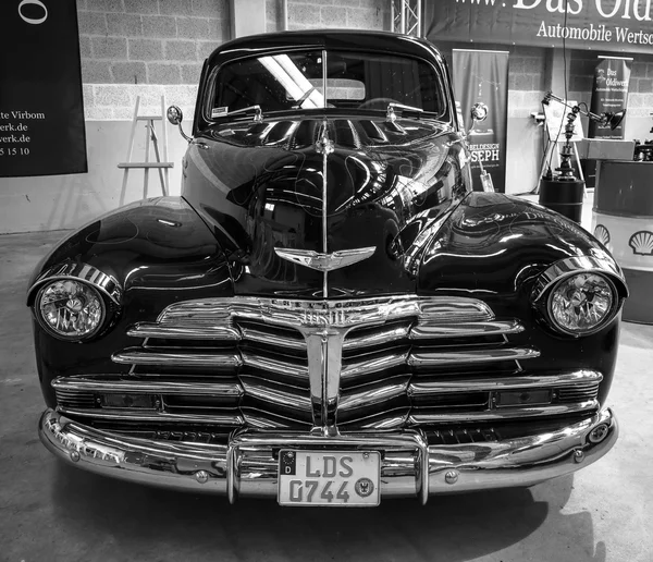 Rocznika samochodu chevrolet fleetmaster. — Zdjęcie stockowe