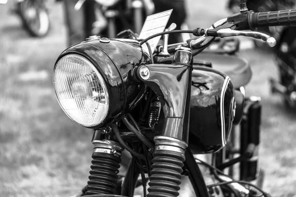 Detalj av motorcykel bmw r51-3, 1955. — Stockfoto