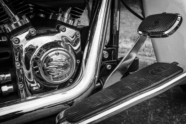 Fragment z motocyklu harley-davidson — Stock fotografie