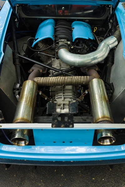 Engine of a sports car Jim Turner GTO, 1984. The Classic Days on Kurfuerstendamm. — ストック写真