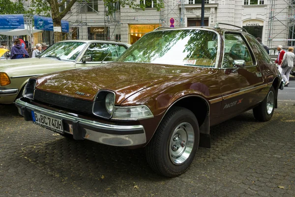 Compact car AMC Pacer X, 1975. The Classic Days on Kurfuerstendamm. — ストック写真