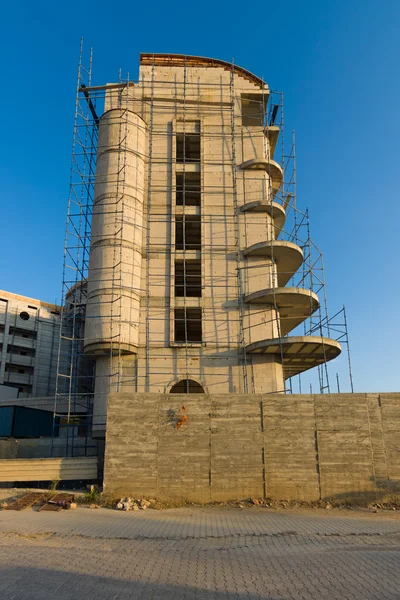 Construcción del nuevo edificio . — Foto de Stock