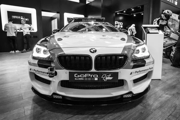 Будьте готовы к GoPro. Автомобиль безопасности BMW M4 Coupe DTM — стоковое фото