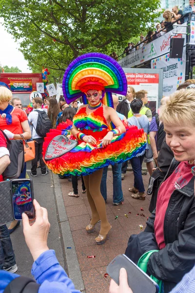 Christopher Street Day 2015. Berlino . — Foto Stock