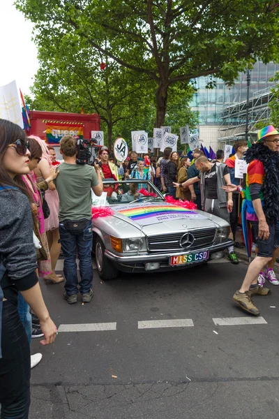 Christopher Street Day 2015. Berlino . — Foto Stock