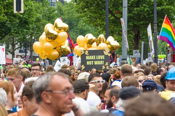 Christopher Street Day 2015. Berlino . — Foto Stock