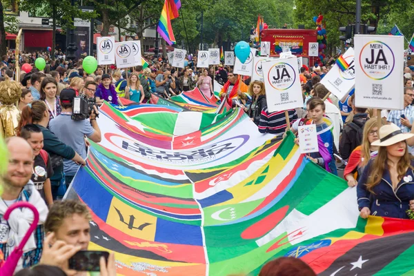 Christopher Street Day 2015. Berlín . —  Fotos de Stock