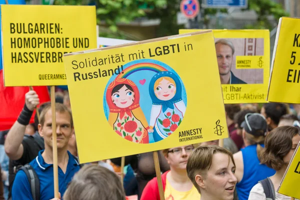 Christopher Street Day 2015. Berlino . — Foto Stock