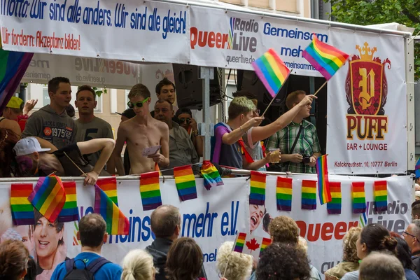 Christopher Street Day 2015. Berlín . — Foto de Stock