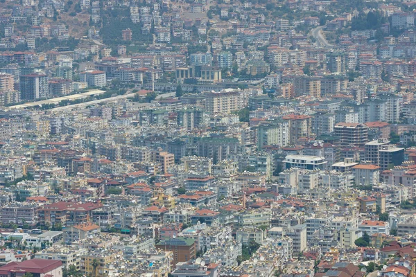 Hauses dans les quartiers centraux d'Alanya. Turquie — Photo