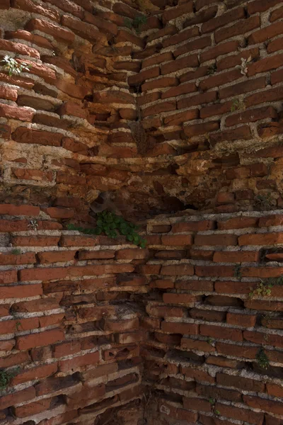 Vieja pared de ladrillo. Contexto . — Foto de Stock