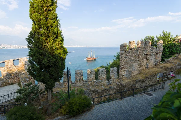 View of sea port of Alanya — Stock Photo, Image