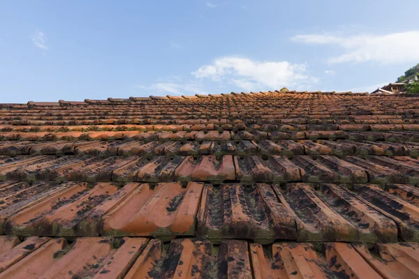 Old tile roof — Stock Photo, Image