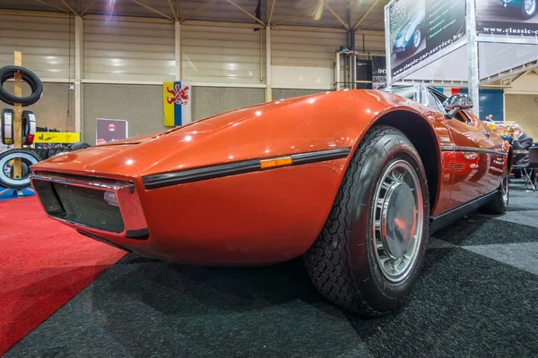 Middenmotor tweezits Coupé Maserati Bora, 1973. — Stockfoto