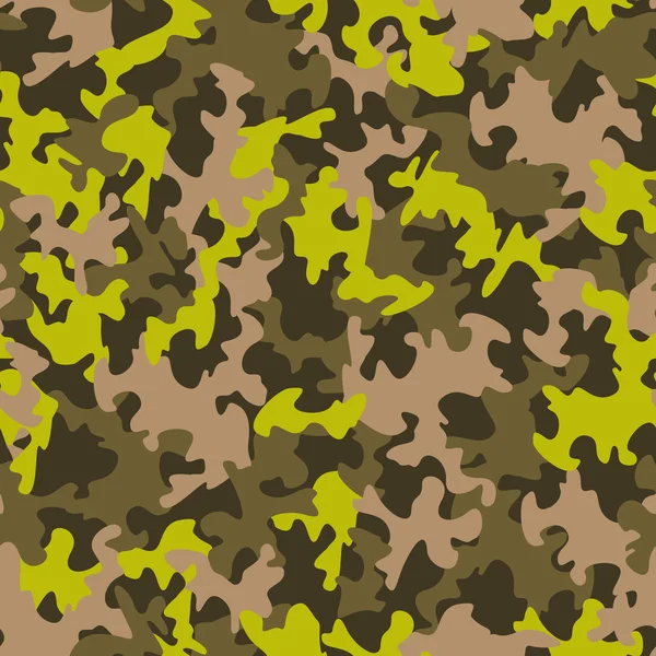 Modèle de camouflage sans couture — Image vectorielle