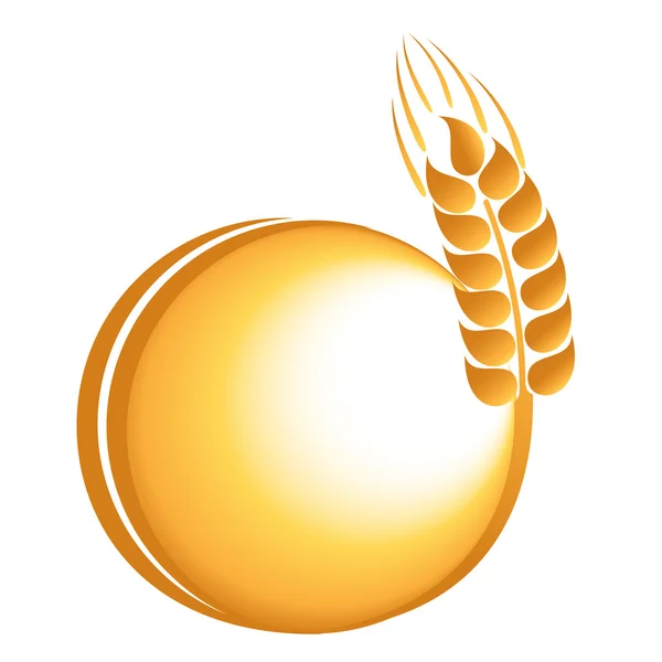 Wheat ears icon — Stock Vector