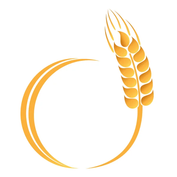 Wheat ears icon — Stock Vector