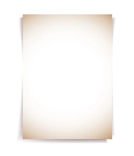 Notizpapier-Kleber auf weißem Hintergrund — Stockvektor