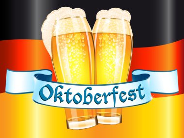 Oktoberfest kutlamaları tasarım