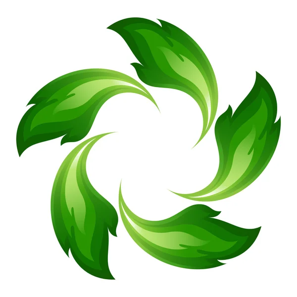 Icono verde fuego — Vector de stock