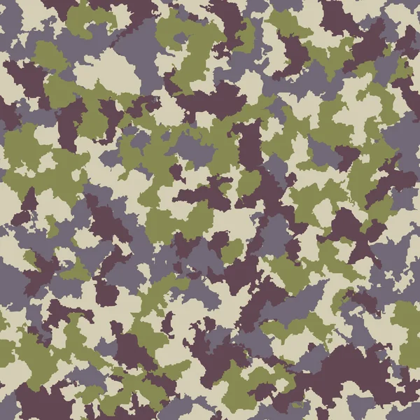 Modèle de camouflage sans couture — Image vectorielle