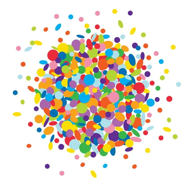 Confetti Antecedentes — Vector de stock