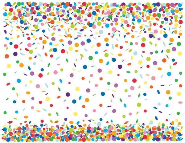 Abstract confetti background — Stock Vector