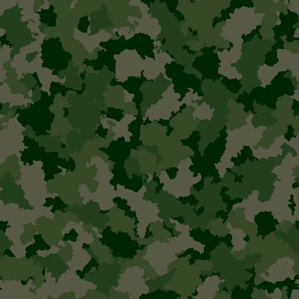 Modèle de camouflage sans couture — Image vectorielle