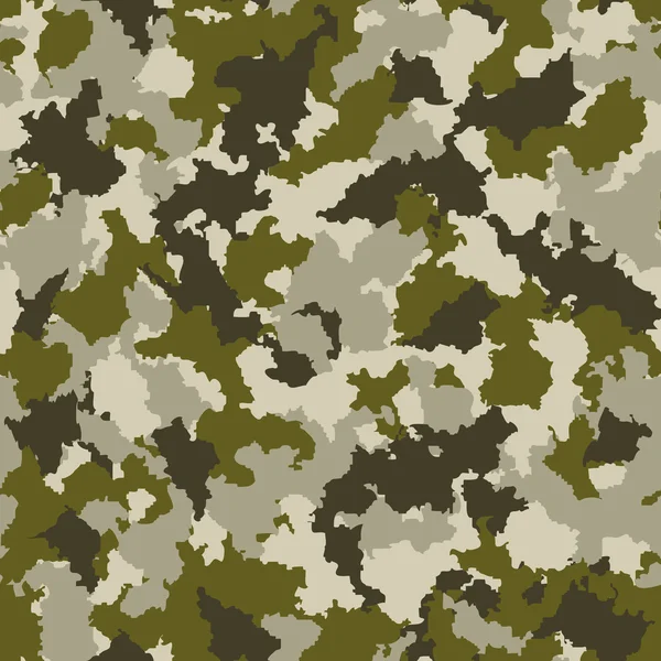 Sömlöst kamouflagemönster — Stock vektor