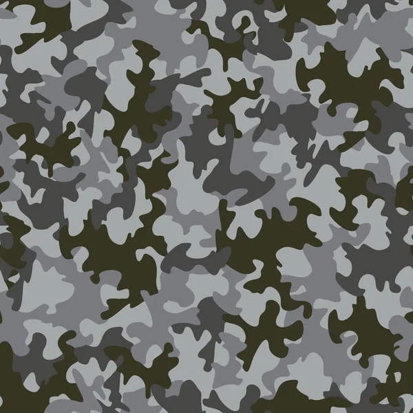 Modèle de camouflage sans couture — Image vectorielle