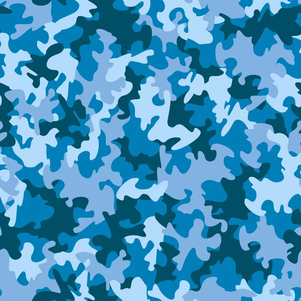 Modèle de camouflage sans couture — Image vectorielle