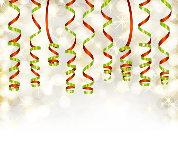Fond avec lumières et serpentine — Image vectorielle
