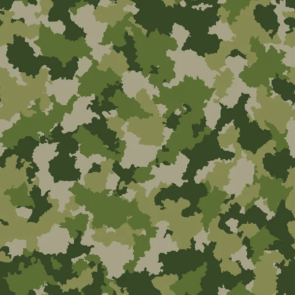 Modèle de camouflage sans couture — Image vectorielle