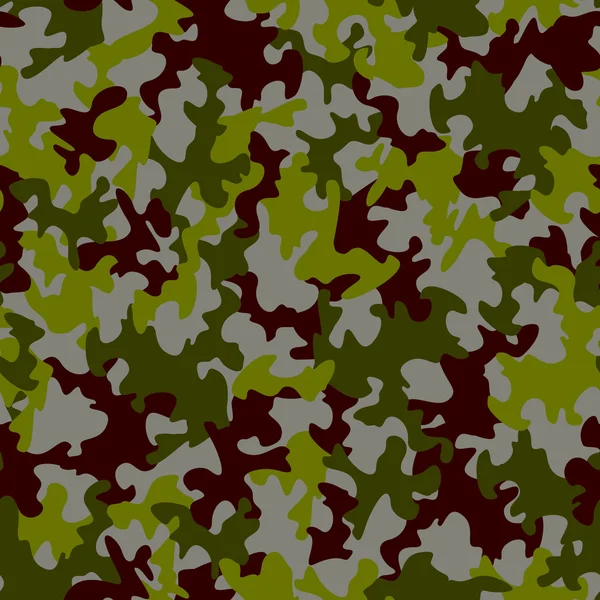 Modèle de camouflage sans couture — Image vectorielle