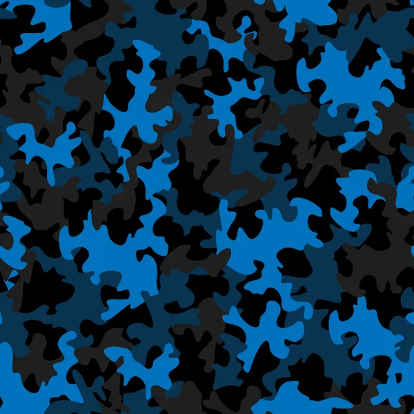 Modèle de camouflage sans couture — Image vectorielle