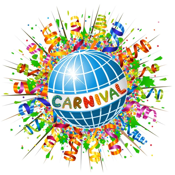 Carnival Planet — Stock Vector