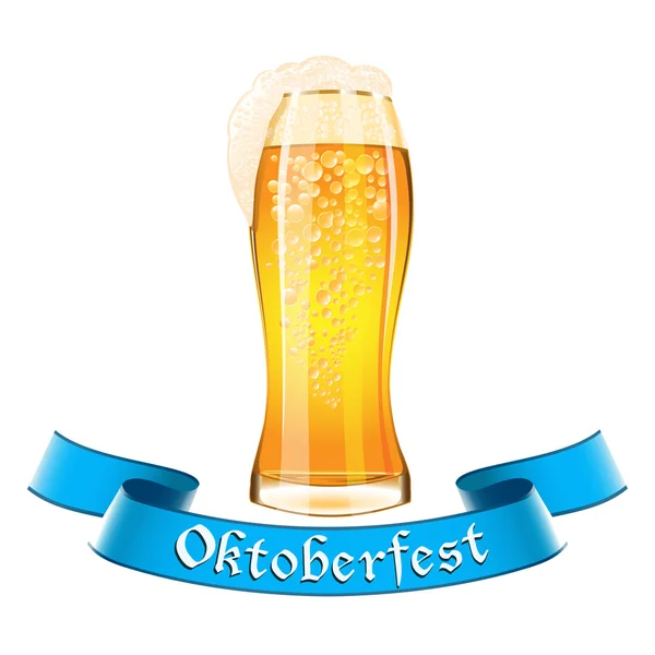 Oktoberfest-Festgestaltung — Stockvektor