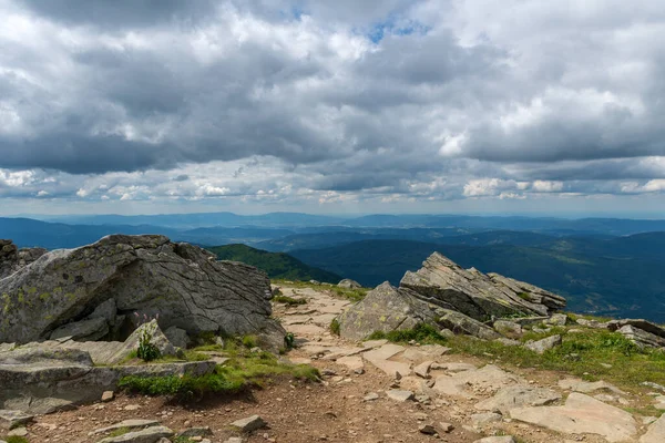 Camino Babia Gora Polonia Imagen De Stock