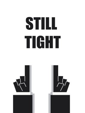 Hala sıkı tipografi işaret ve sembolleri