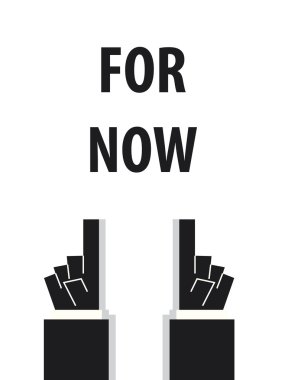 Şimdi tipografi vektör çizim için