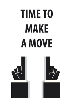 Tipografi vektör çizim zaman için yapmak A hareket