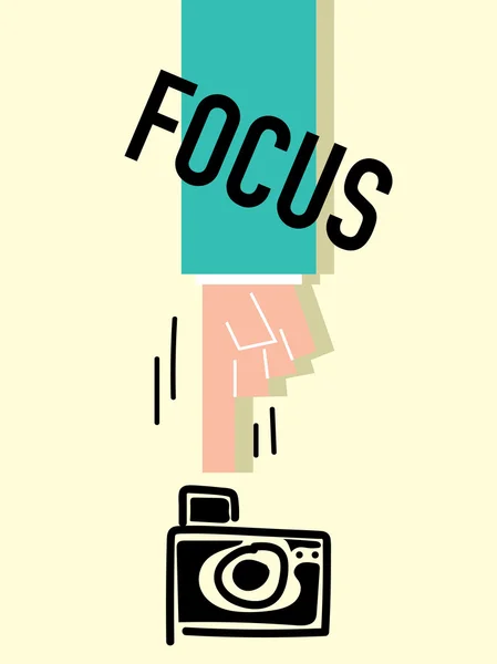 Focus Word — Image vectorielle