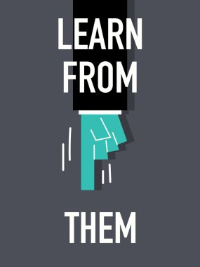 Kelime onları öğrenmek