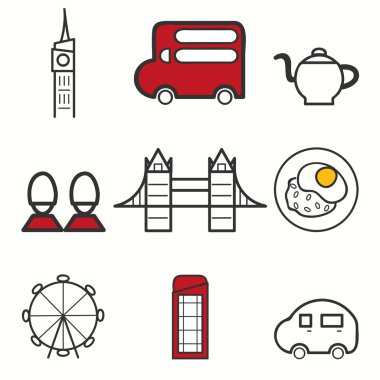 Londra Icons set