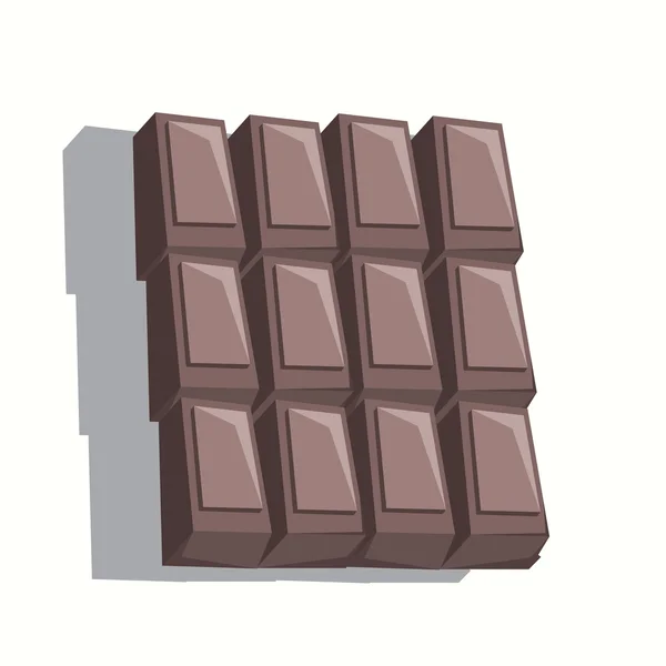 Chocolate vector illustration — Stock Vector