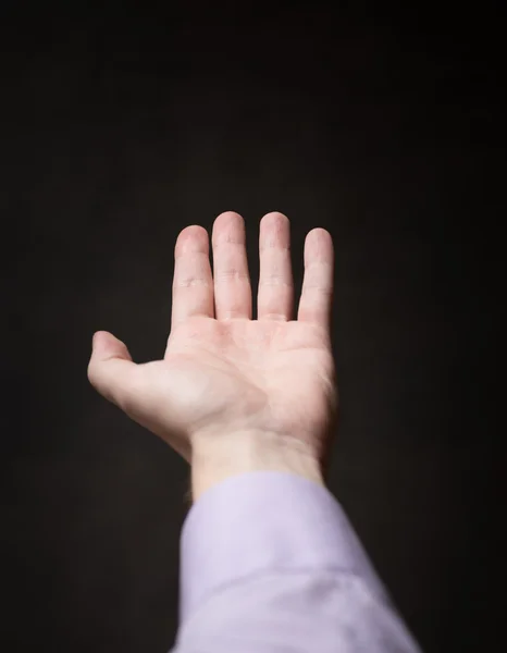 Hand van een man. — Stockfoto