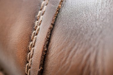 Ayakkabı deri, ayrıntılara odaklanmak.