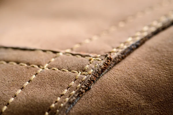 Leather shoes, focus on details. — Stock Photo, Image