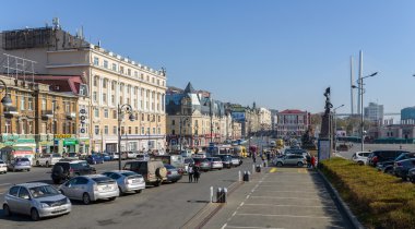 svetlanskaya sokak görünümü. 